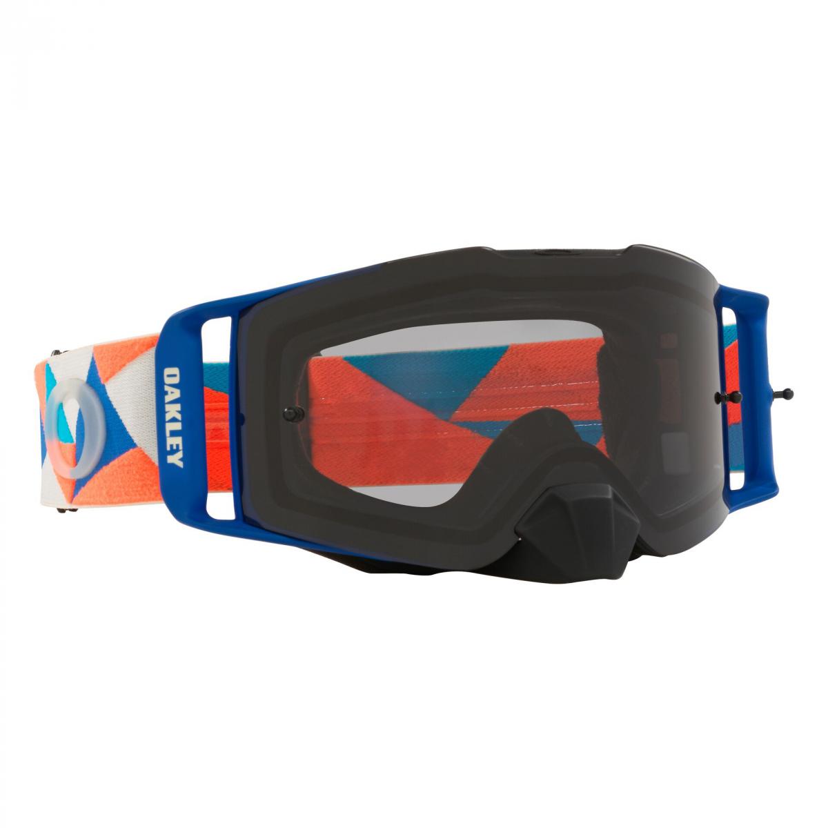 OAKLEY FRONT LINE MX TRI-ORANGE, OA OO7087-71, LIGHT GREY LENS, OA OO7087-71