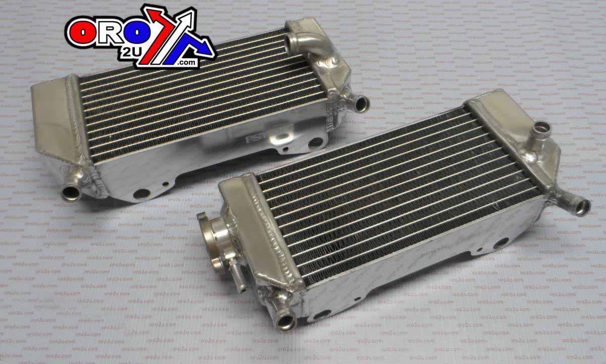 RADIATOR OVERSIZE CRF250 04-09 SET OS, HONDA CRF250X 04-17 XD-10000, 19010-KSC-305 + 19015-KSC-305