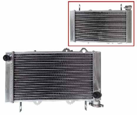 RADIATOR ALUMINIUM OVERSIZED 34MM CORE, HONDA ATV 19010-HP6-A01 AC-10017