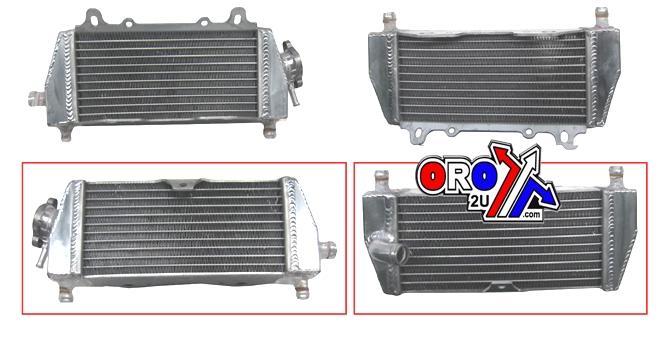 RADIATOR KX125 KX250 94-02 SET, 39061-1263 39061-0013 39061-1262, XD-10041
