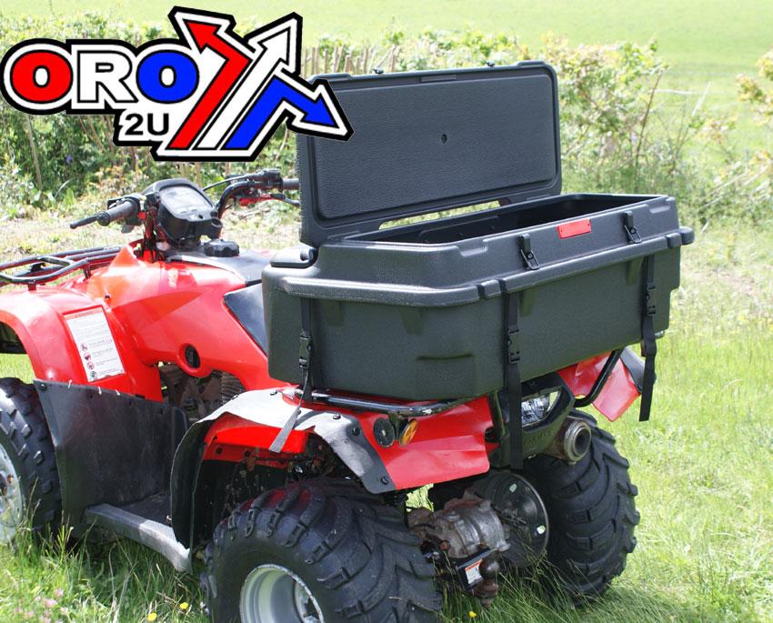 ATV 120L REAR CARGO BOX WITH BACKREST PAD – UNIVERSAL FITMENT