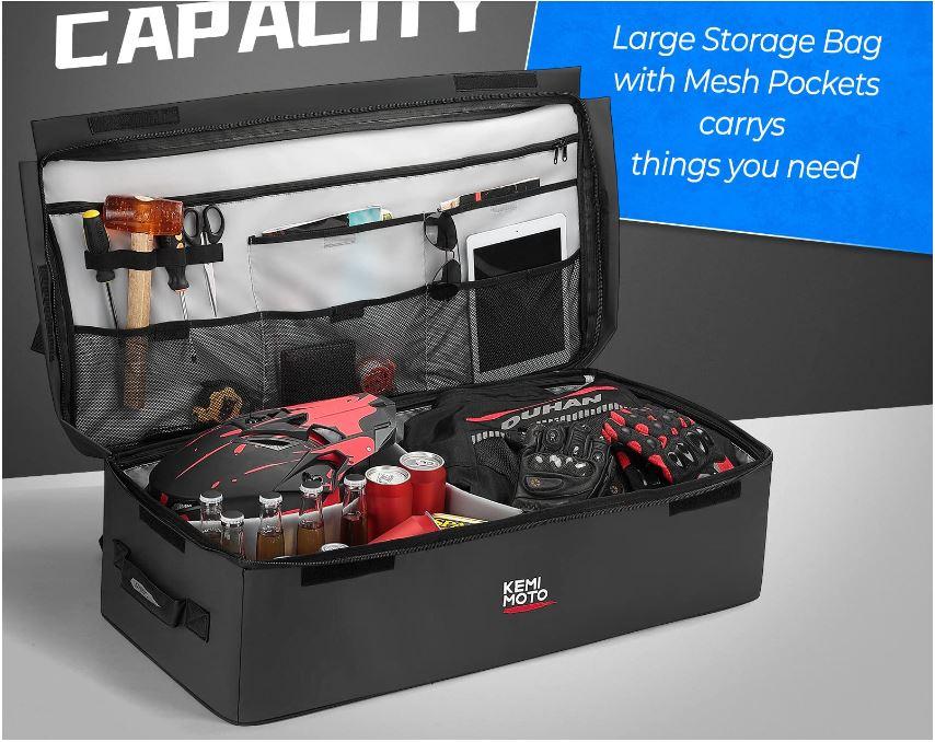 ATV CARGO STORAGE BAG, (SET OF 2) FRONT or REAR MOUNT