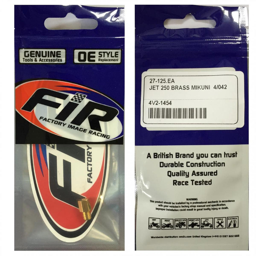 JET 250 BRASS MIKUNI4/042, 07-125