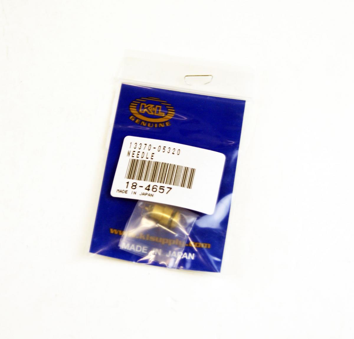FLOAT VALVE ASSEMBLY Mikuni, 13370-43250, 13370-19B00, K&L 18-4657, 13370-05320