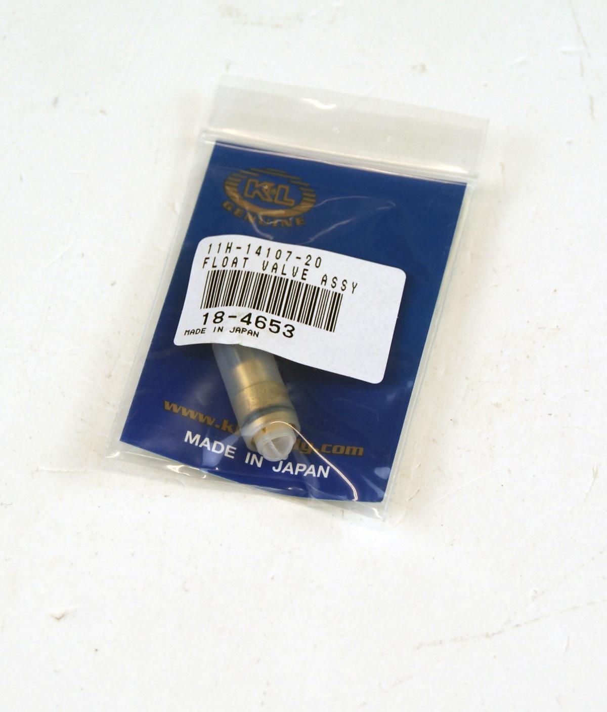 FLOAT VALVE 13370-44500, K&L 18-4653 11H-14107-20-00, ROAD