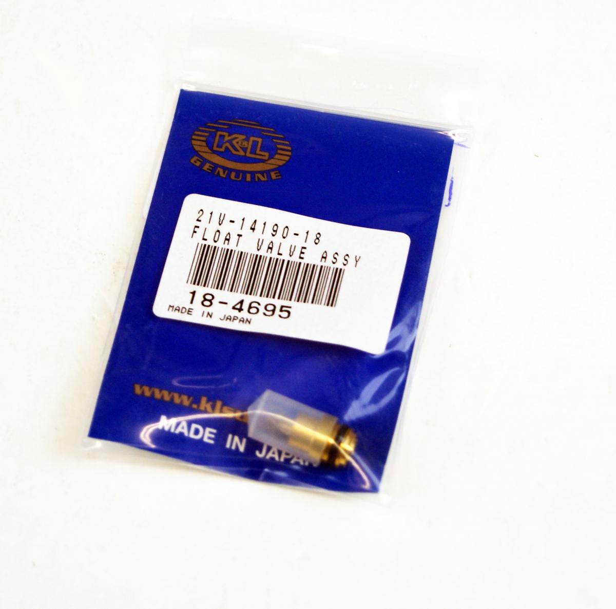 FLOAT VALVE ASSEMBLY Mikuni, 21V-14190-18-00, KL18-4695