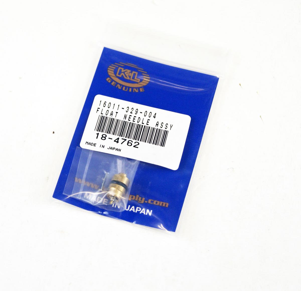 FLOAT VALVE ASSEMBLY Keihin, 16011-329-004, KL18-4762 HONDA