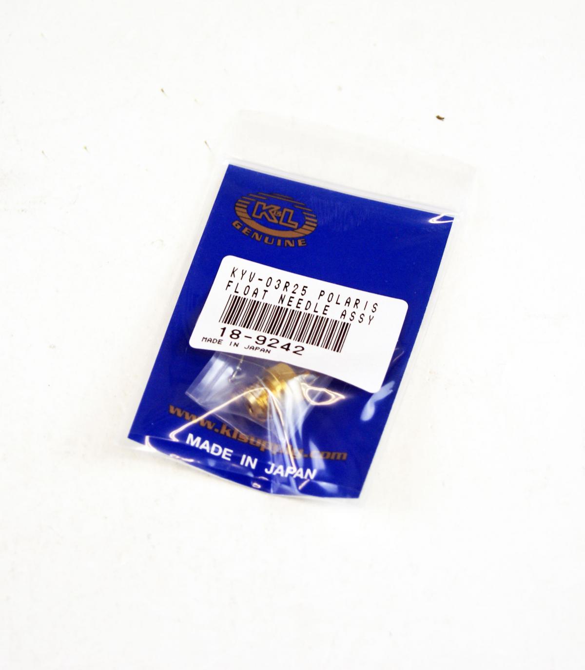 FLOAT VALVE 3130360 POLARIS, K&L 18-9242 MIKUNI ATV, KL18-9242