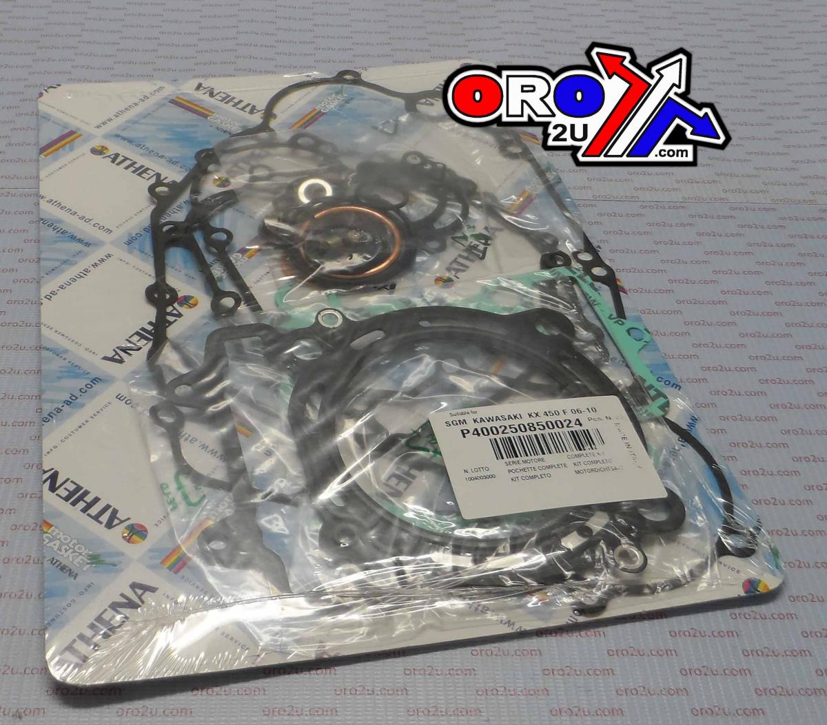 GASKET FULL SET 2006 - 2019 KAWASAKI KLX R KX F 450 ATHENA P400250850024 32pcs