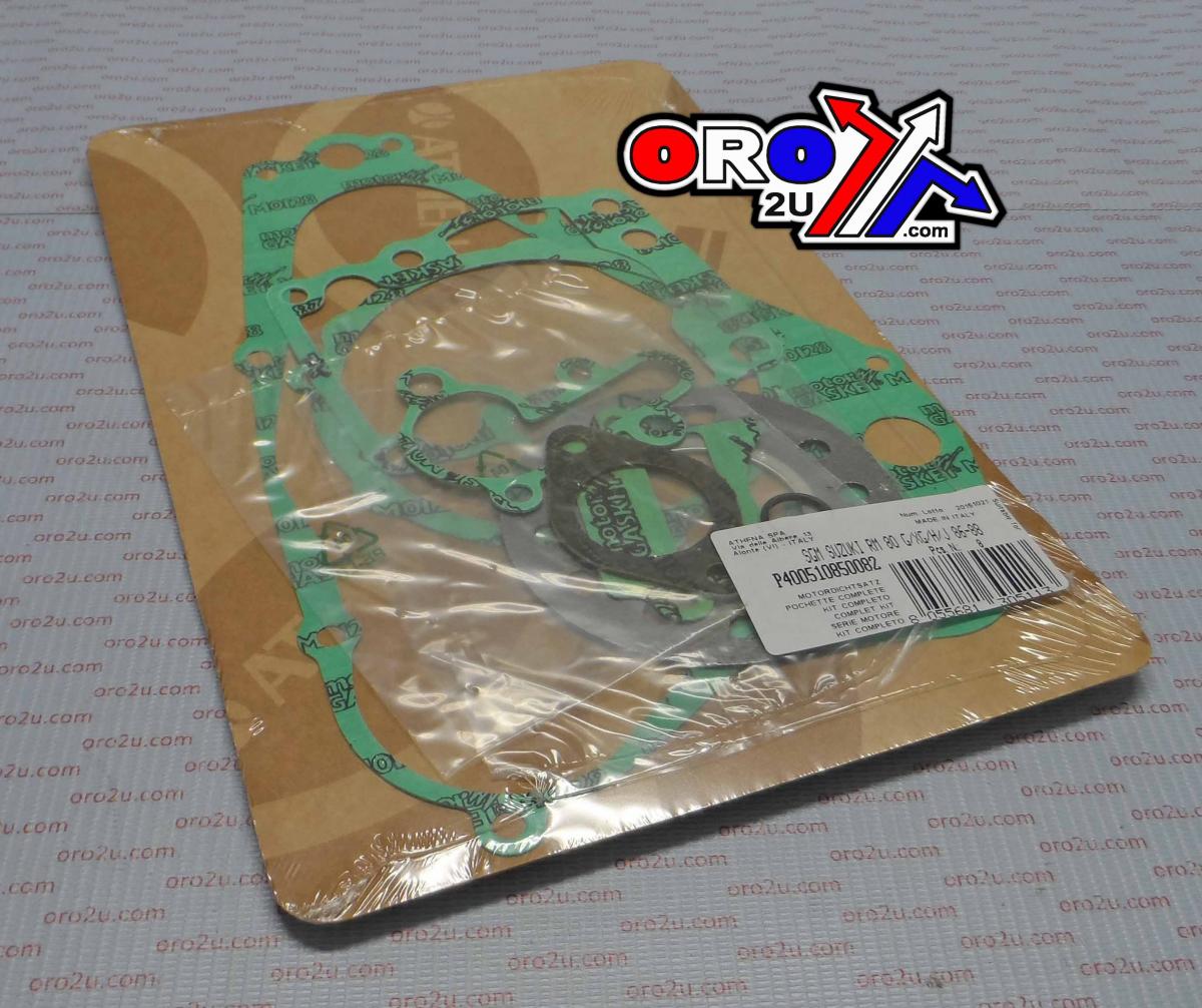 GASKET FULL SET 86-88 RM80, ATHENA P400510850082