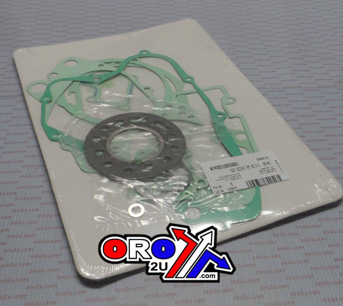 GASKET FULL SET 89-90 RM80, ATHENA P400510850081