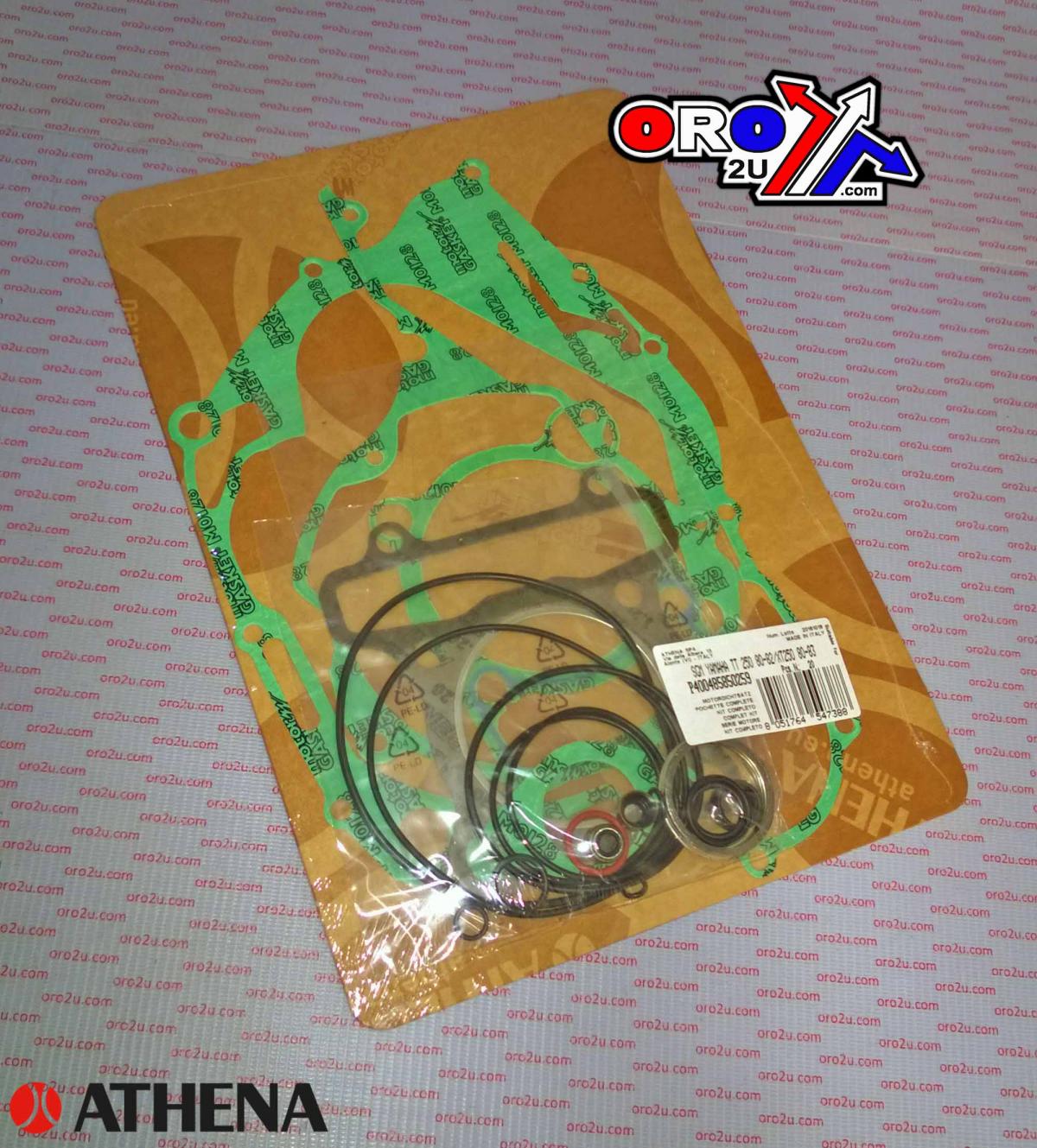 GASKET FULL SET TT250 XT250, ATHENA P400485850259 YAMAHA