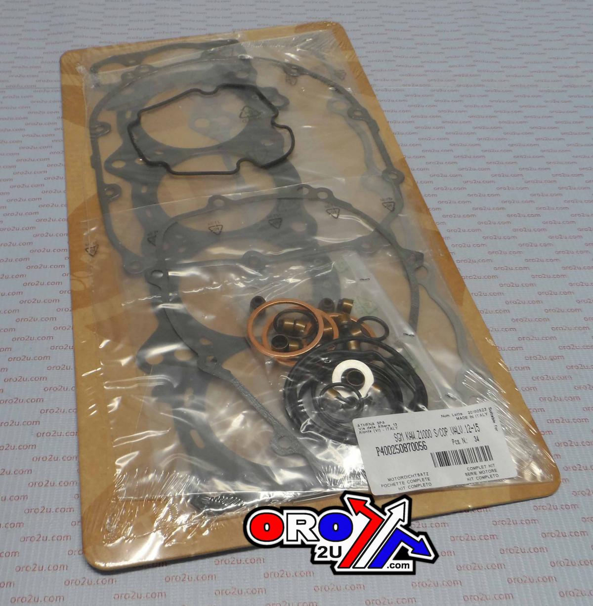 GASKET FULL SET KLZ1000 Z1000 12-19, ATHENA P400250870056 KAWASAKI