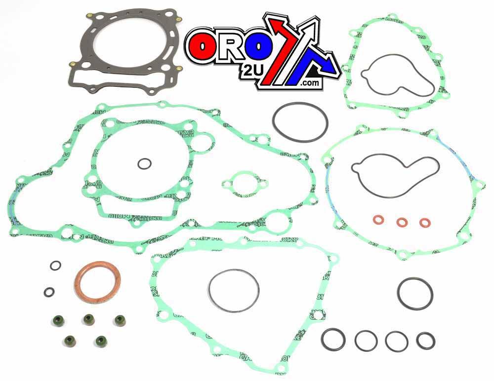 GASKET FULL SET 03-05 YZF450, ** NO ROCKER RUBBER SEAL **, 28-7302.FIR