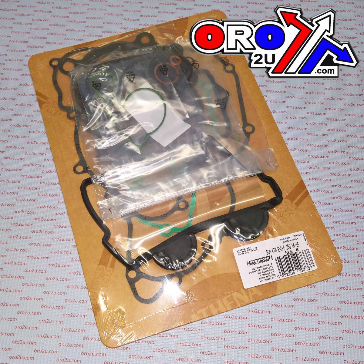 COMPLETE GASKET SET KTM EXC-F/XCF-W 250 14-16, ATHENA P400270900074 HUSQVARNA