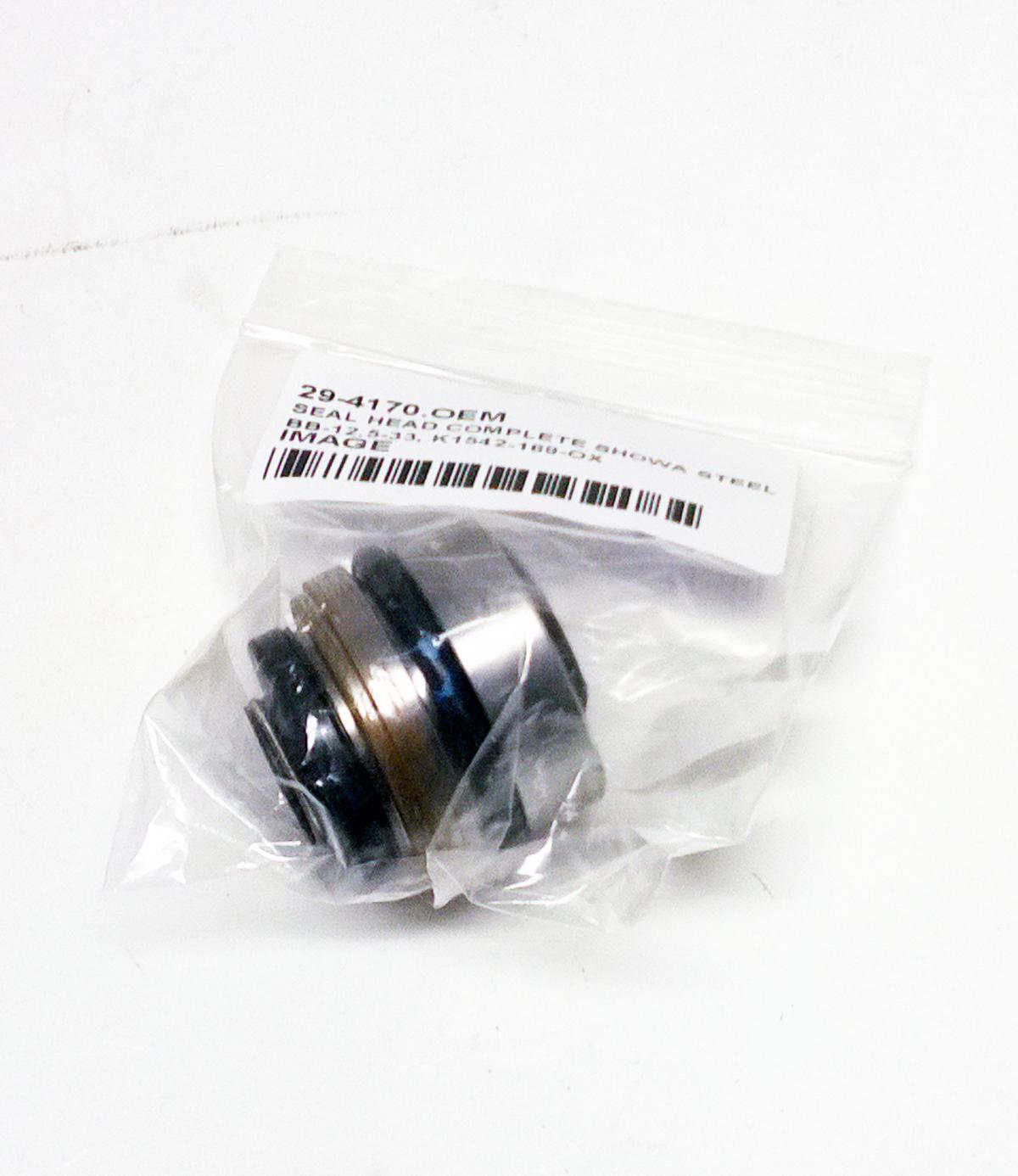 SEAL HEAD COMPLETE SHOWA STEEL 12.5/33, BB-12.5-33, K1542-169-OX