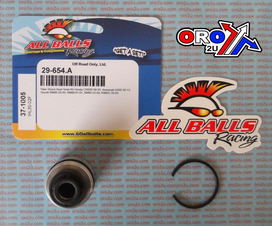 REAR SHOCK SEAL BLOCK 12.5x33, ALLBALLS 37-1005 RM CR80 KX65