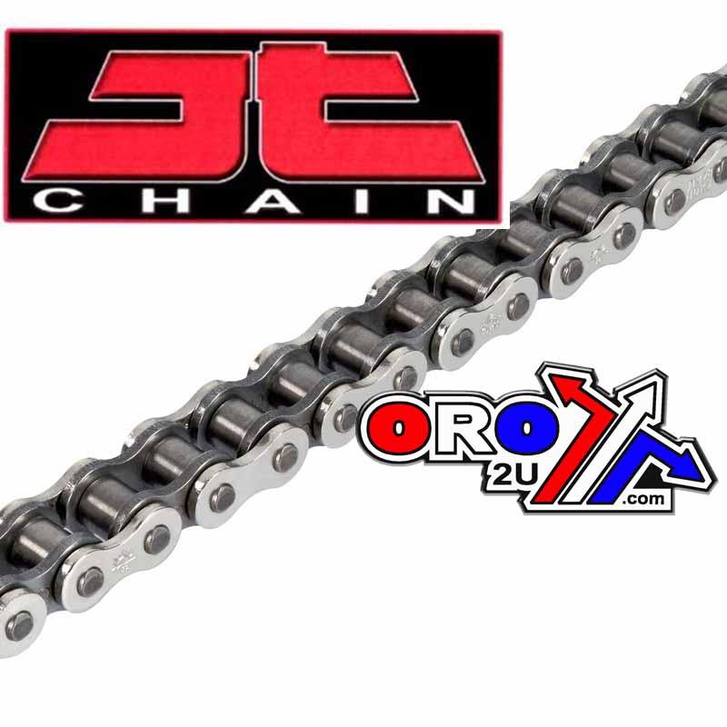 JT CHAIN 428HDR 134L NICKEL-BK JTC428HDRNB134SL