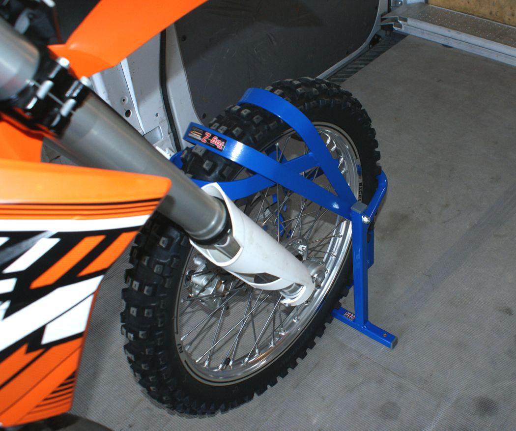 TAG-Z WHEEL SHOE BLUE, WHEEL LOCK VAN TRAILER
