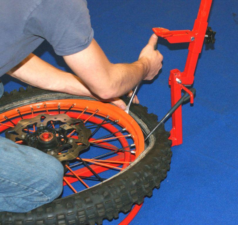 TYRE / MOUSSE CHANGER RED, TAG-Z SINGLE RING TYRE CHANER