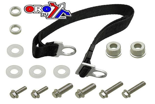 REAR FENDER STRAP 15pcs SET., PULL STRAP ENDURO / MX-12121