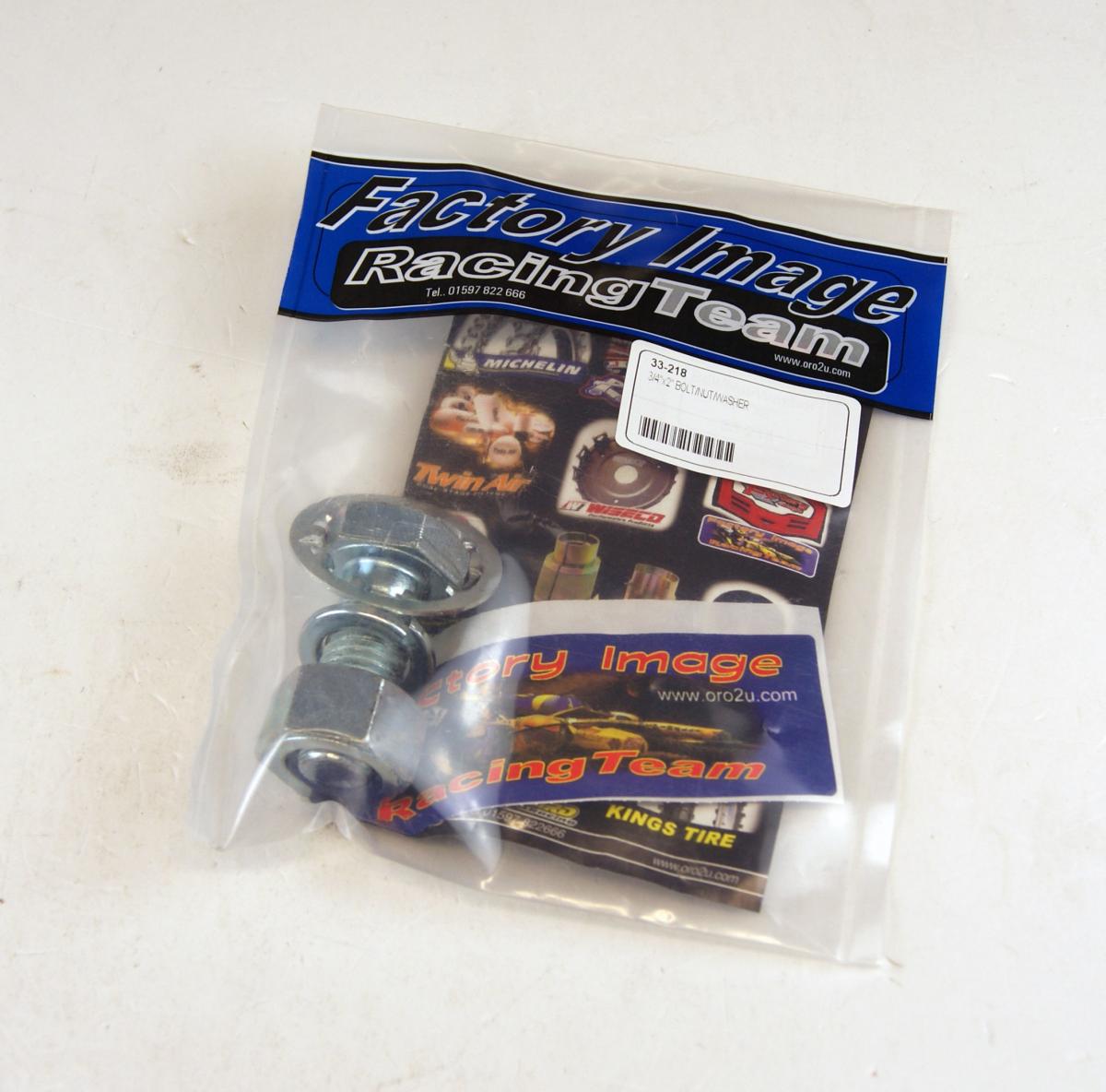 3/4x2 BOLT NUT WASHER BZP