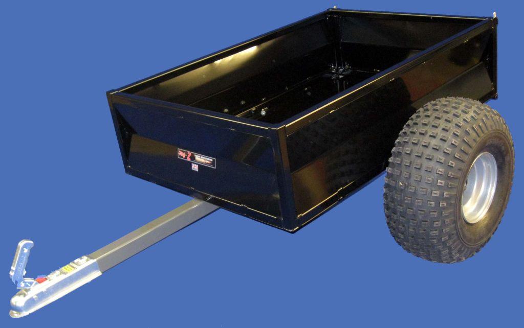 ATV BOX TRAILER 600KG 2Wheel, QUAD BIKE TRAILER / BLACK, EXTRA CARRIAGE CHARGE!!