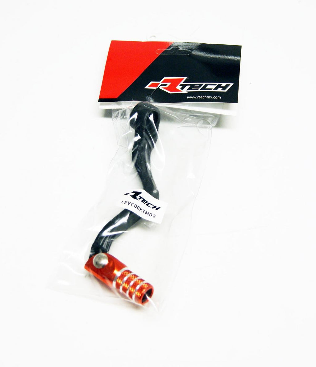GEAR LEVER KTM BLACK / ORANGE, KTM 65SX 09-15, R-LEVC00KTM02