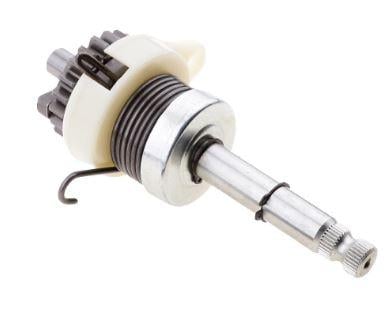 KICKSTART SHAFT SPINDLE WITH SPRING PW80 YAMAHA 3E5-15660-00-00, 90508-26136-00