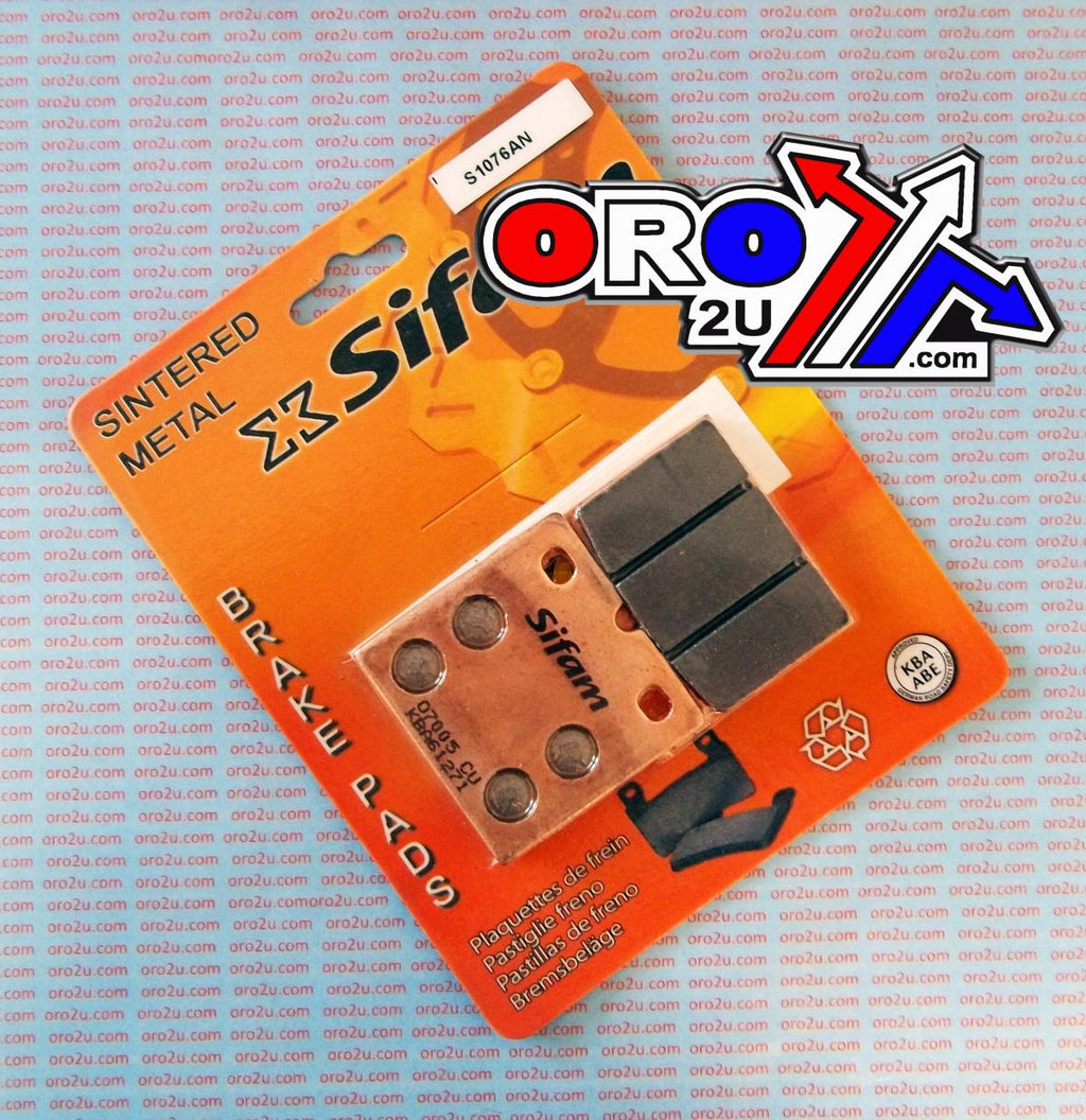 BRAKE PADS DISC SINTERED METAL, SIFAM S1076AN (FA018HH)