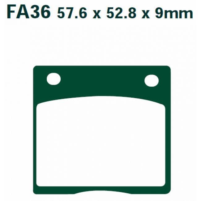 BRAKE PADS DISC VD306 FA36