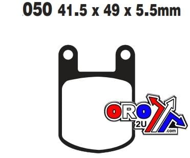 BRAKE PADS STD EBC FA50
