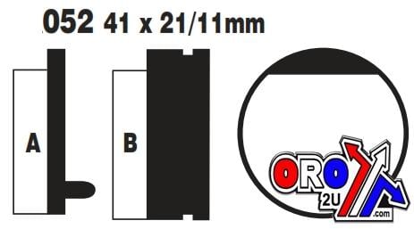 BRAKE PADS DISC VD119 1001190