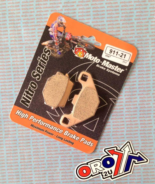 BRAKE PADS SINTERED NITRO, MOTO-MASTER 091121, 39-067