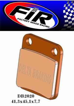 BRAKE PADS SINTERED METAL HS, MX-N HIGH FRICTION, DB2070-N, BP007T05B