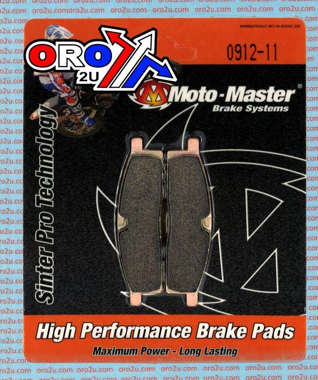 BRAKE PADS STD MOTO-MASTER, SEMI-METALLIC STD 091211