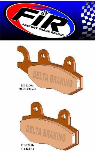 BRAKE PADS SINTERED METAL HD, QD-D EXTREME, DB2200 QD-D