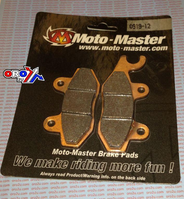 BRAKE PADS SINTERED RACING, MOTO-MASTER 091912, 39-135