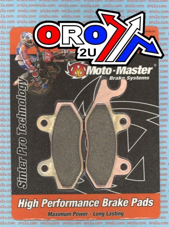 BRAKE PADS STD MOTO-MASTER, SEMI-METALLIC STD 091911
