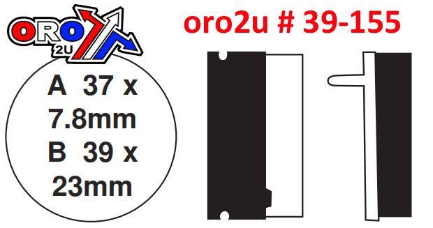 BRAKE PADS Blaster YFS200, MOTO-MASTER 092511 FA155
