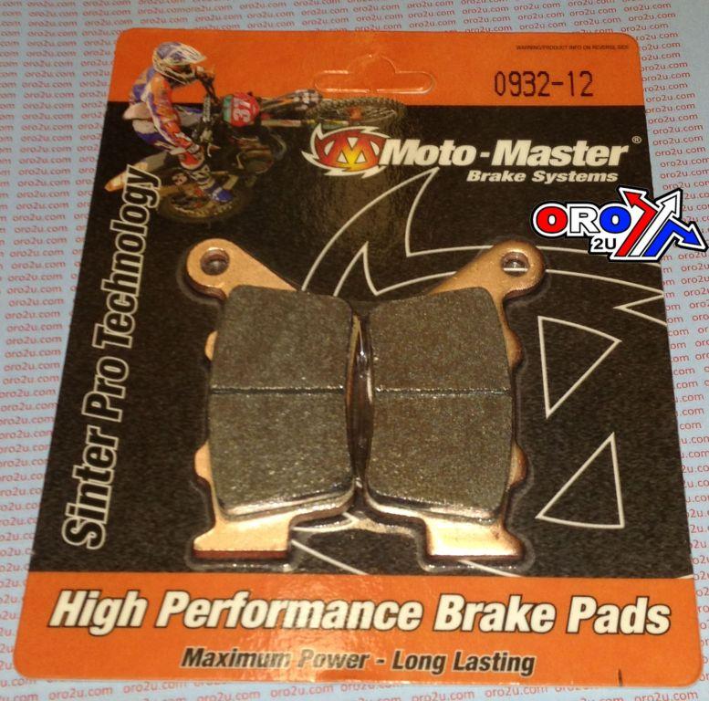 BRAKE PADS SINTERED RACING, MOTO-MASTER 093212 41-622.H.MM, 39-208