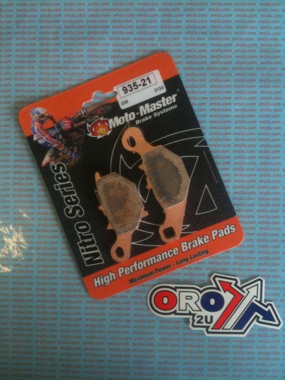 BRAKE PADS SINTERED NITRO, MOTO-MASTER 093521, 39-230