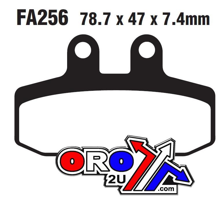BRAKE PADS STD FA256 EBC
