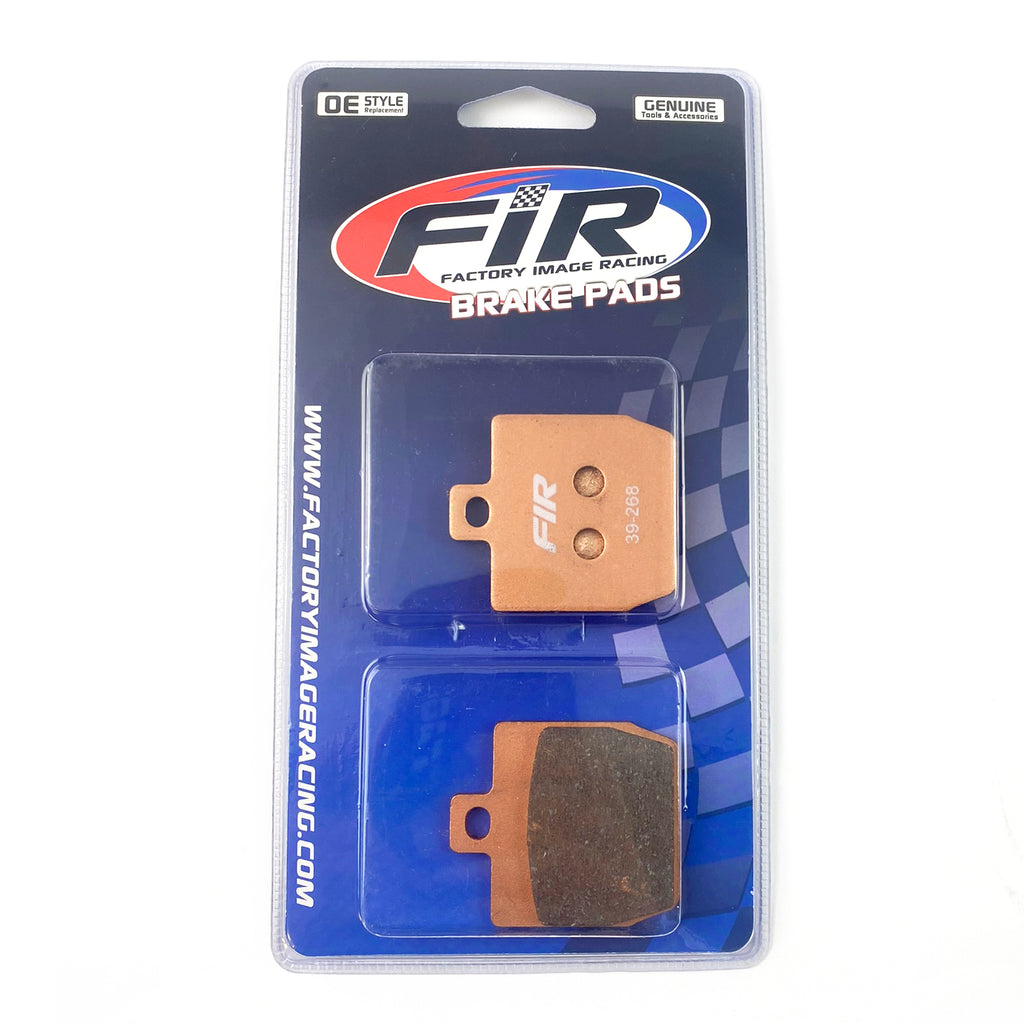 BRAKE PADS SINTERED METAL HARD 39-268.H.ORO