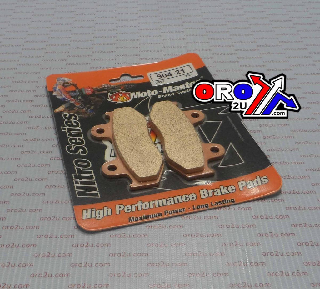 BRAKE PADS SINTERED NITRO, MOTO-MASTER 090421, 39-323