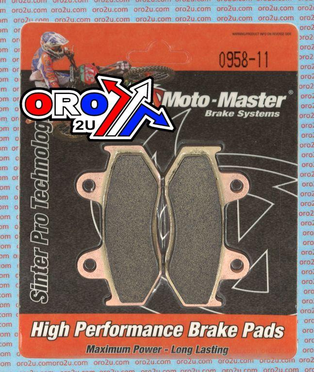 BRAKE PADS SEMI-METAL YAM/SUZ, MOTO-MASTER 095811