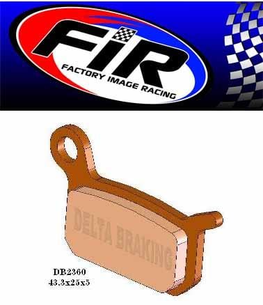 BRAKE PADS SINTERED METAL HS, MX-N HIGH FRICTION, DB2360-N