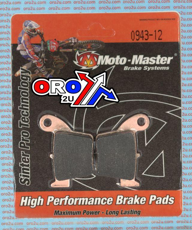 BRAKE PADS SINTERED RACING, MOTO-MASTER 094312 41-921.H.MM, 39-346