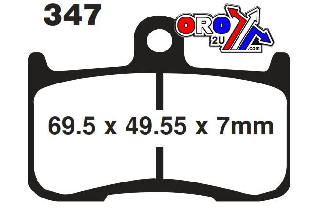 BRAKE PADS DISC SINTERED METAL, SIFAM S1443N (FA347)