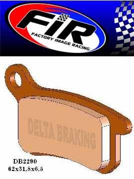 BRAKE PADS SINTERED METAL HS, MX-N HIGH FRICTION